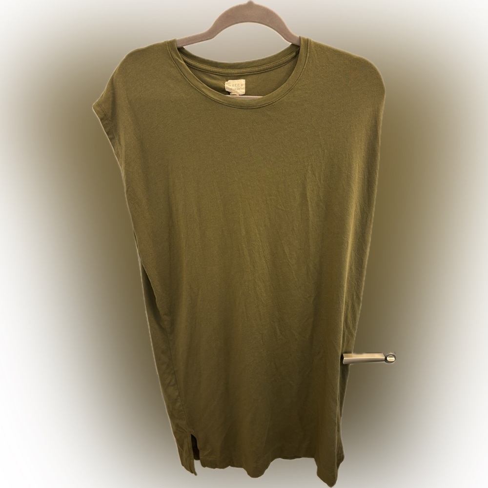 MAREA Black and Green Midi Dress